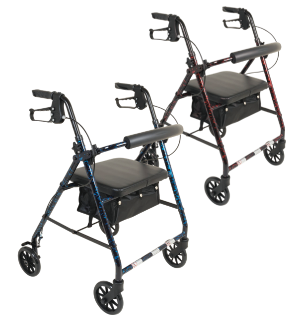 ProBasics Flame Rollators - 31" to 37" Handle Height