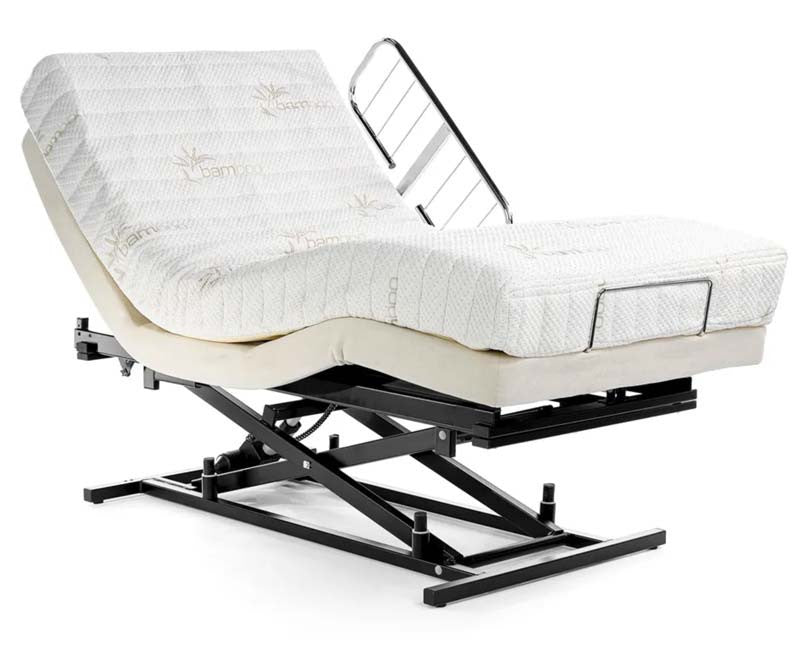 Transfer Master Supernal Hi-Low Height Adjustable Medical Bed For Home with Weight Capacity