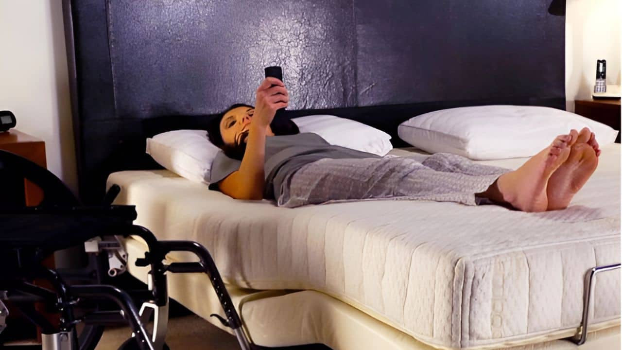 Transfer Master Supernal Hi-Low Height Adjustable Medical Bed For Home with Weight Capacity