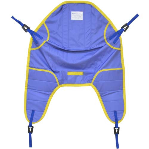 A general purpose 4-Point Cradle Clip Sling is required for use with the Protekt All-In-One Car Transport patient lift. 