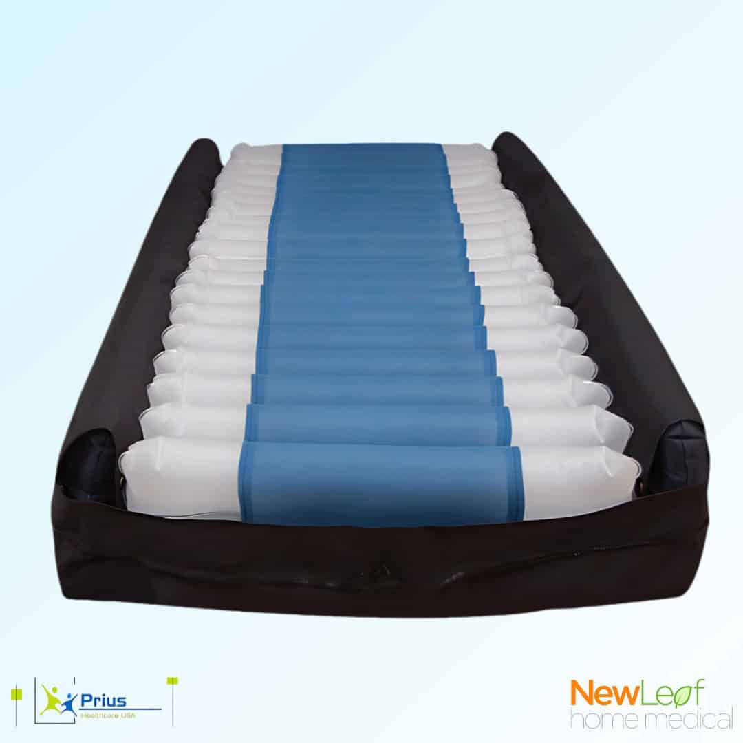  The Century Gold mattress system provides alternating pressure therapy with true low air loss to aid patients who are at risk of developing pressure ulcers  or have existing stage 1, 2, 3, or 4 ulcers.