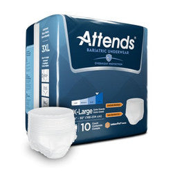 Sample of Attends Bariatric Pull-On Protective Underwear 3X-Large — Heavy Absorbency