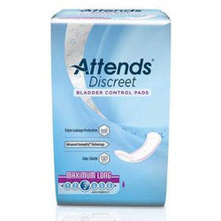 Sample of Attends Discreet Pads - Moderate Absorbency