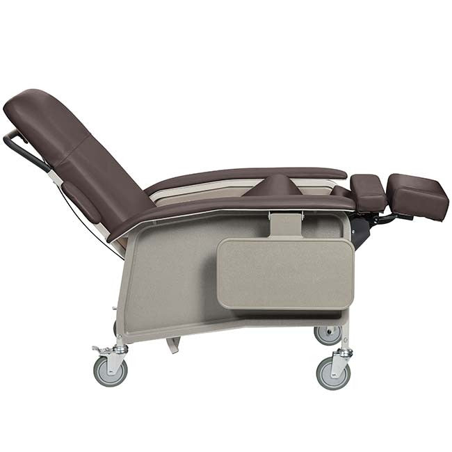 The Drive Clinical Care Recliner D577 shown in reclined/napping position | Available at ambervista.shop