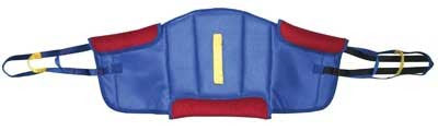 The DSLSA Padded Slings are well padded under the arms and in the lumbar ara for maximum comfort. Sit-to-Stand slings are designed to only be used when transferring users from a seated position, like bed to chair, wheelchair, or toilet, or chair to chair.