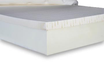 Flex-A-Bed's Latex Foam Core mattress provides the soft feel and dynamic support of a luxurious, custom-molded mattress. The 100% natural rubber latex core is constructed with a talalay latex and laminated to a polyurethane foam core to create a solid base of support.