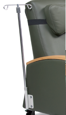 An optional IV Pole Mount FR597GIVMNT can be added to the Ortho-Biotic (IV Pole 2010A sold separately)