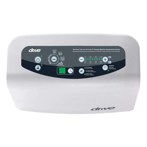 Drive Harmony 14000N system includes a 1,300 LPM (liters per minute air flow) blower unit.