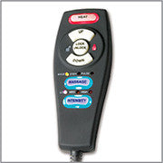 Optional Heat & Massage is a soothing feature.