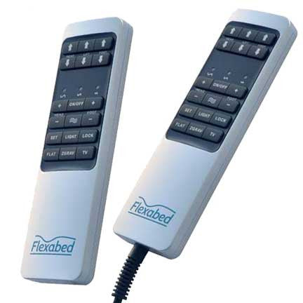 Replacement remotes for Flex-A-Bed Hi-lo beds are available in Wired or Wireless versions. These are exclusively for Flex-A-Bed HI-LO beds manufactured mid-2018 to current date.