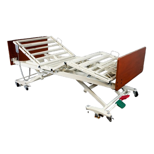 Dynarex DB300 Bariatric Long Term Care Bed with Expandable Deck & Trendelenburg