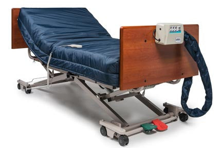 Lumex Select LS300 Alternating Pressure Low Air Loss Mattress, 36" x 80" x 8" shown raised (bed sold separately)