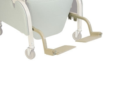 The Lumex Preferred Care infinite Position Bariatric Recliner FR565W. Optional Adjustable Footrests accessory (item LX5640G), sold separately