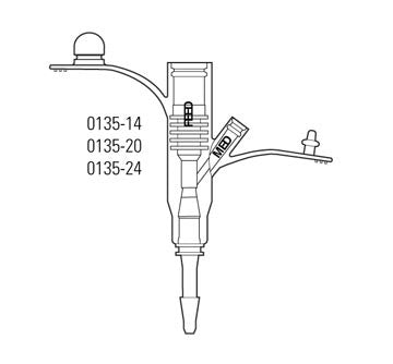 MIC Universal Feeding Adapter, for use with 14Fr, 20Fr and 24Fr MIC PEG.