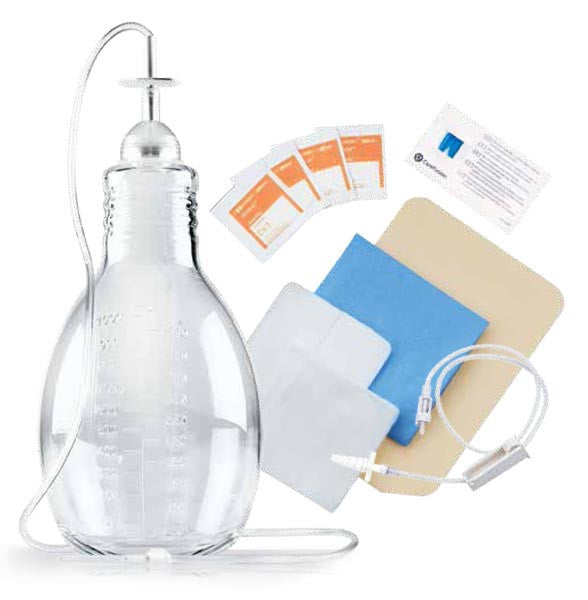 PleurX Drainage Kit with 500 mL Vacuum Bottle (50-7500B)