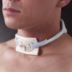 Posey Foam Trach Collar / Tie is available in Infant, Pediatric and Adult adjustable sizes.
