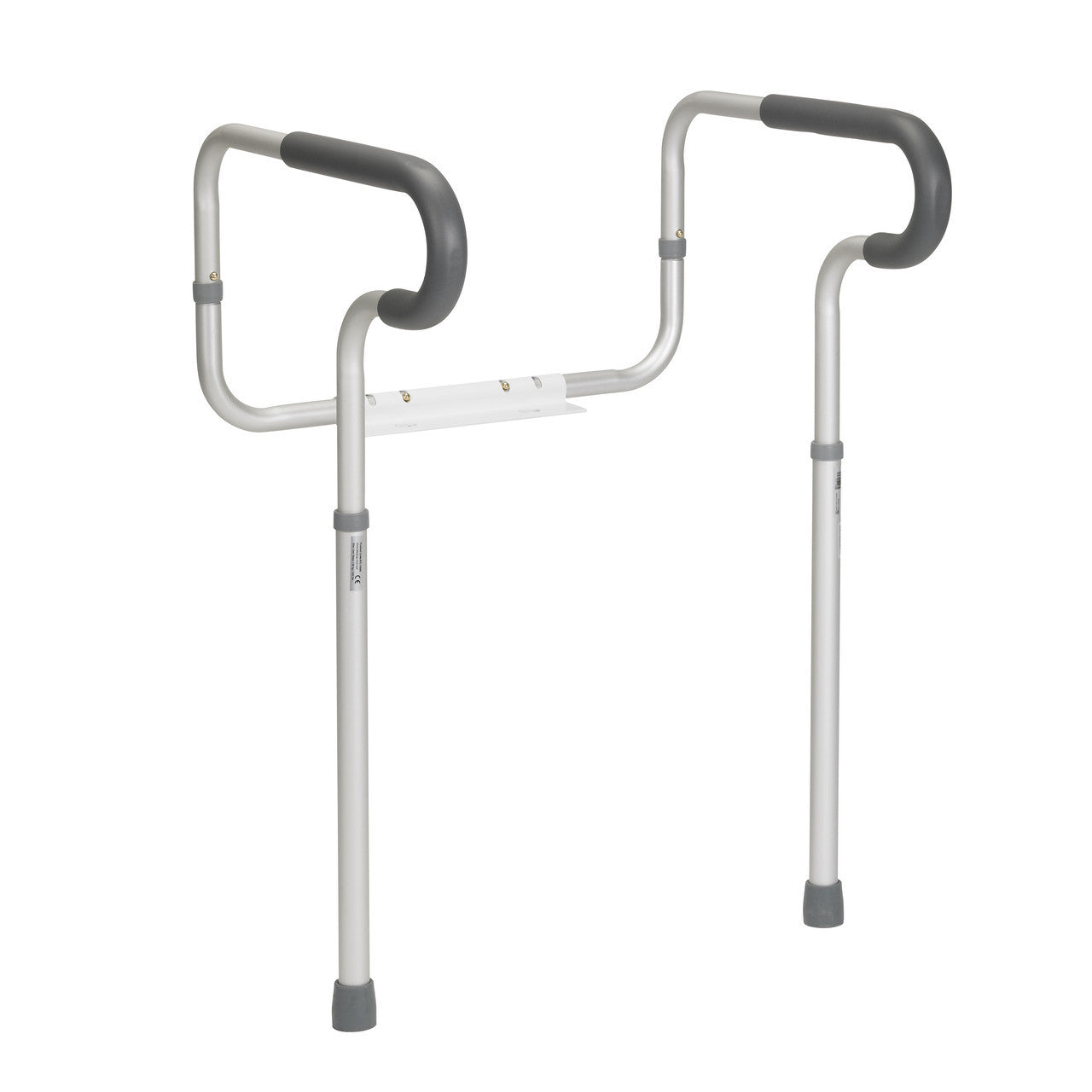 Drive Medical Adjustable Toilet Safety Frame with Padded Armrests