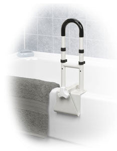 Adjustable Height Bathtub Grab Bar Safety Rail - 14" to 17" Height