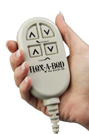 Wired replacement remote for Flex-A-Bed Value-Flex 158 models. The best way to assure that you are ordering the correct remote is to provide the serial number for your bed.